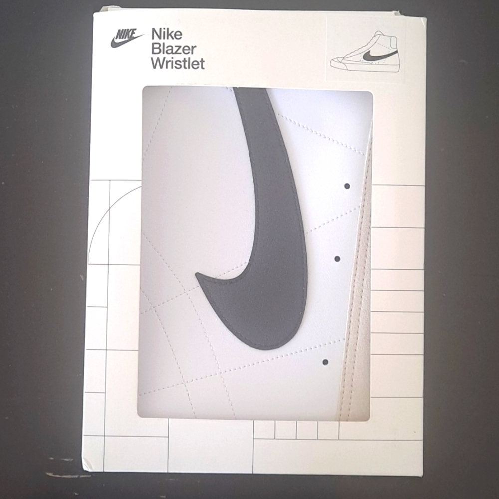 Nike Blazer Wristlet WHITE brand New 8" X 5.5"